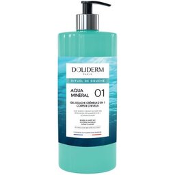 Aqua Minéral 01 Gel Douche Crémeux 2 En 1 1L