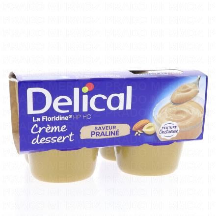 La Floridine HP/HC - Crème Dessert praliné 4x200g