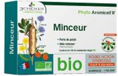 Phyto Aromicell'R Minceur Bio 20 Ampoules - Boîte 20 ampoules de 10 ml