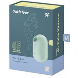 Pro To Go 2 Stimulateur et Vibrateur Vert 1ut