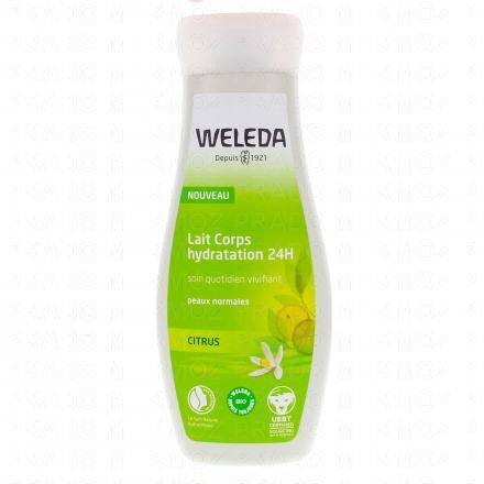 Lait corps hydratation 24h citrus flacon 200ml
