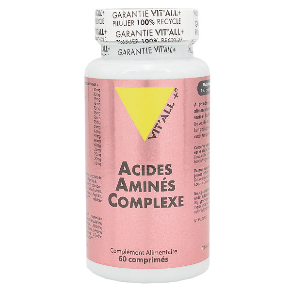 Acides Aminés Complexe 60 comprimés