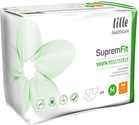 Lille Suprem Fit Extra Plus Medium - 8 paquets de 24 protections
