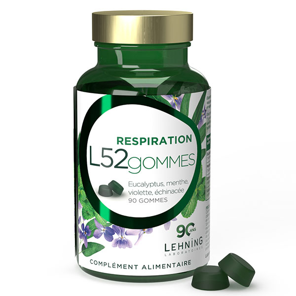 L52 Gommes Respiration 90 gommes