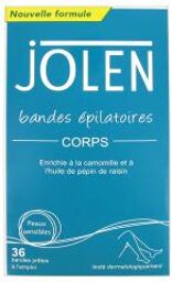 Bandes Epilatoires Corps 36 Bandes - Boîte 36 bandes