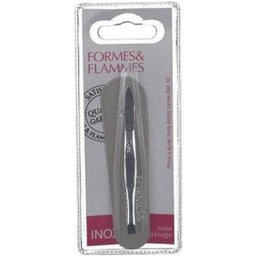 Pince À Epiler Chromé Mors Etroits Carrés