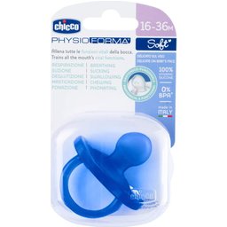 Physio Soft Sucette Silicone Anatomique Bleu 12M+ 1ut