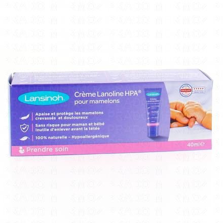 Crème HPA® Lanoline crème protectrice allaitement tube 40ml