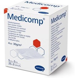Compressas Esterilizadas 5x5cm 2x25 Unidades