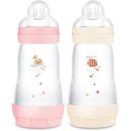 Easy Start Classique Biberon 3 Bonbon Coton 320ml 2uts