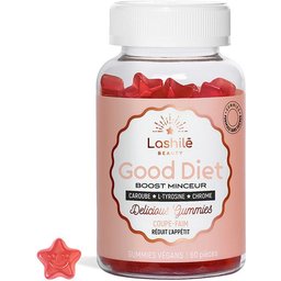 Lashilé Beauty - Good Diet - Coupe Faim - Boost Minceur Vitamins - Formules sans scures - Cure 1 mois - 60 Gummies