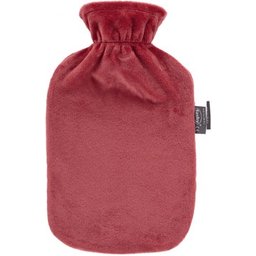 Bouillotte à Eau Housse Velours Douce Bordeaux 2l 1ut