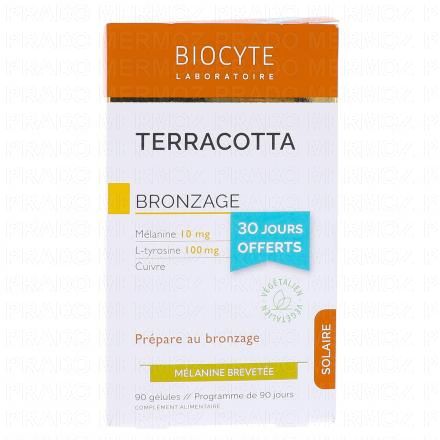 Solaire - Terracotta Bronzage pack terracotta 3 x 30 comprimés
