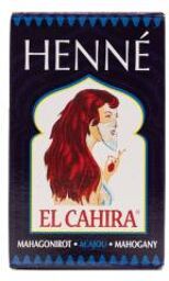 Henné Acajou El Cahira Coloration Base Végétale 90 g - Boîte 90 g