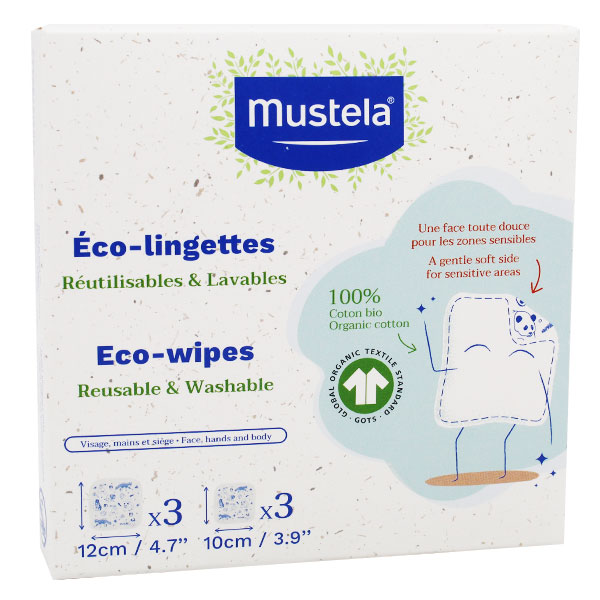 Lingettes Réutilisables & Lavables 6 unités