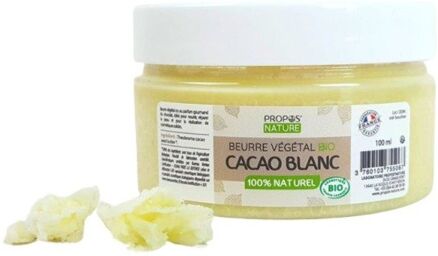 Beurre végétal de Cacao Blanc BIO - 100ml
