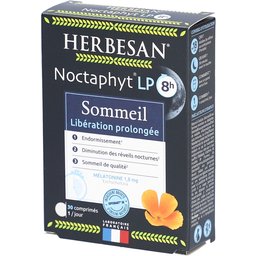 Herbesan Noctaphyt LP 8h sommeil prolongé mélatonine
