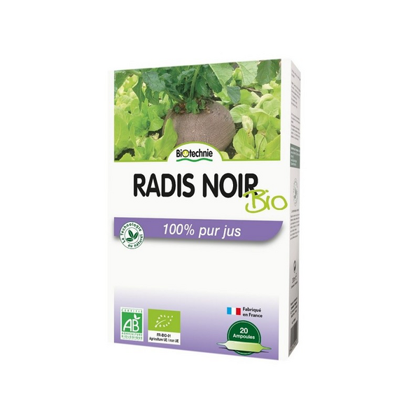 Radis Noir Bio Digestion 20 ampoules