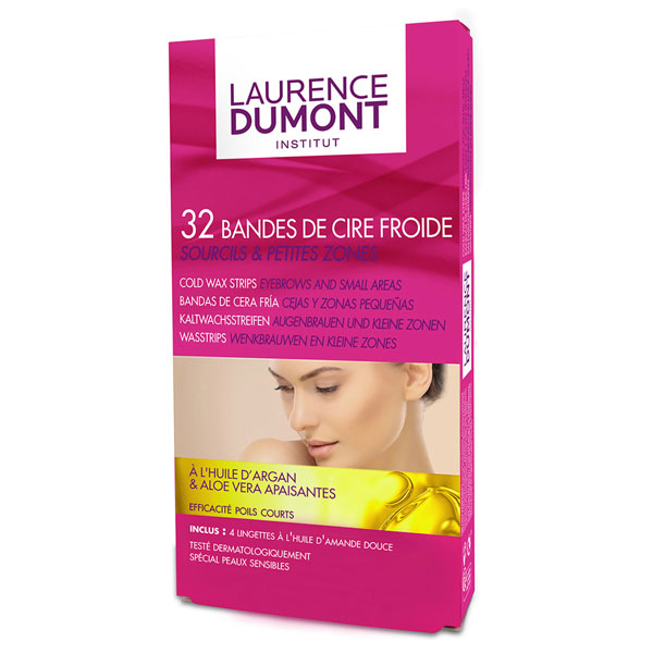 Institut Bandes Cire Froide Sourcils & Petites Zones 32 unités