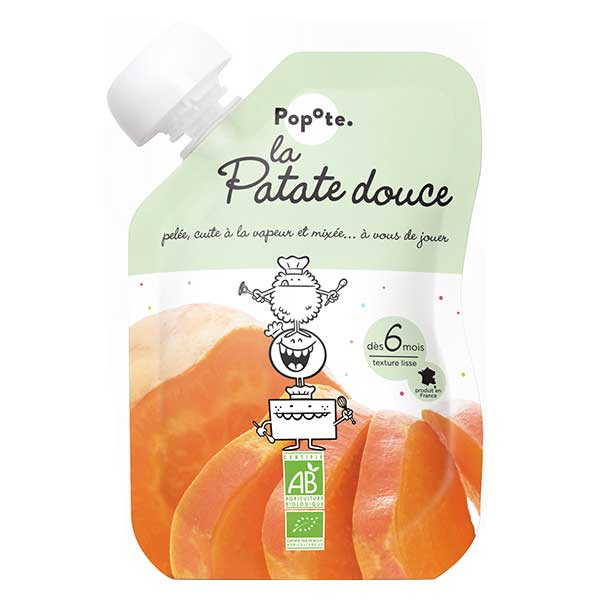 Les Légumes Gourde Purée Patae Douce +6m Bio 120g