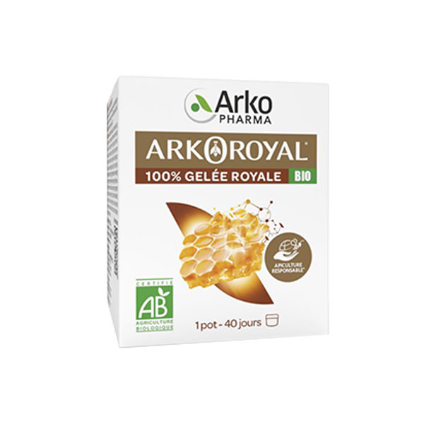 Arkoroyal Trésors de la Ruche Gelée Royale Bio 40g