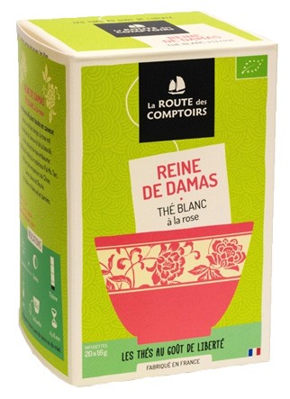 REINE DE DAMAS Thé Blanc à la Rose