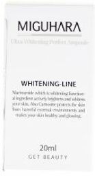 Whitening Line Ampoule Éclaircissante et Blanchissante Visage 20 ml - Flacon compte goutte 20 ml