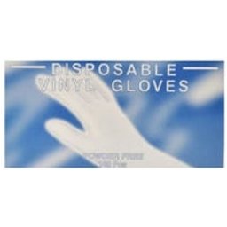 Gants en vinyle M 100pcs