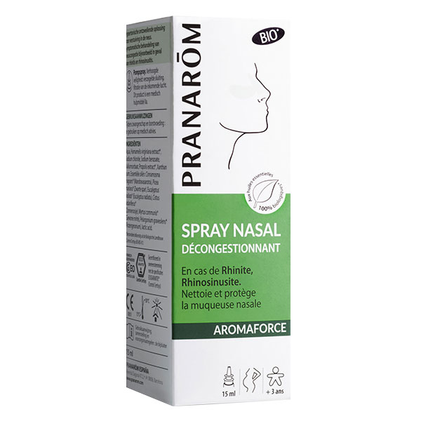 Aromaforce Spray Nasal Bio Décongestionnant 15ml
