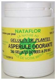 GELULES ASPERULE odorante 240 gélules dosées à 210 mg.