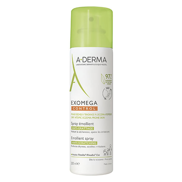 Exomega Control Spray Émollient Anti-Grattage 200ml