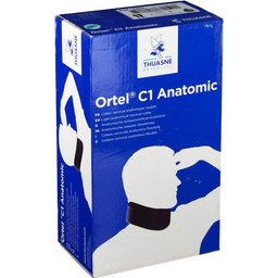 Ortel Collier Cervical C1 Anatomique 9cm Marine T2 1ut