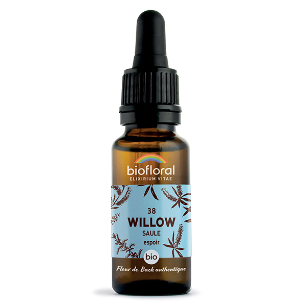 Fleur De Bach 38 Willow Saule Compte Gouttes Bio Demeter 20 ml