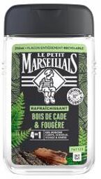 Gel Douche 4en1 Bois de Cade et Fougère 250 ml - Flacon 250 ml