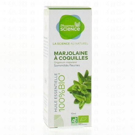 Huile essentielle de Marjolaine à coquilles bio flacon 10 ml
