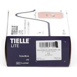 Tielle Lite Pansement Hydrocellulaire Adhésif Stérile 10cmx20cm 10uts