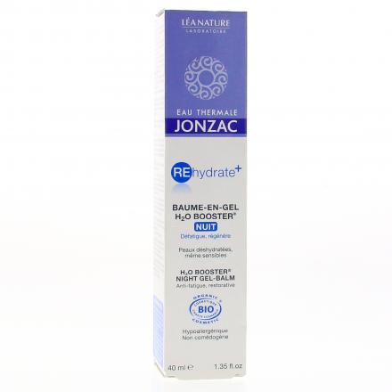 Rehydrate+ Baume-en-gel H2O booster nuit tube 40ml