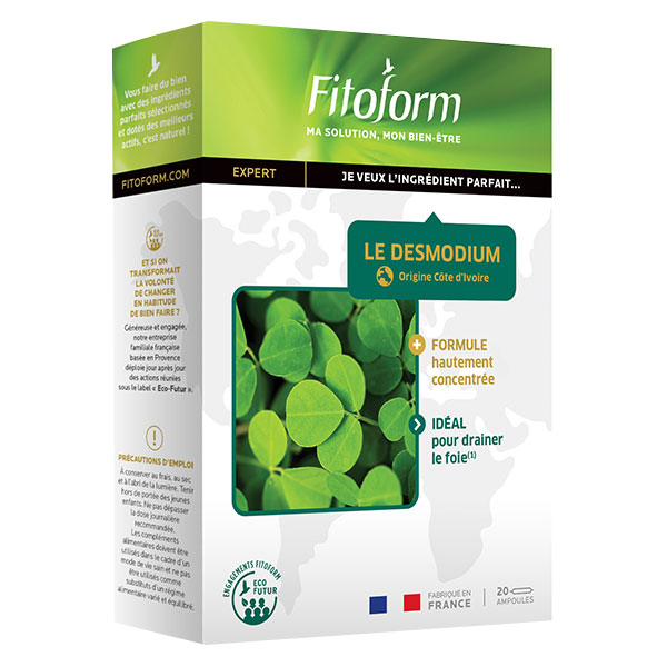 Le Desmodium 20 ampoules