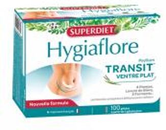 Hygiaflore Transit Ventre Plat 100 Gélules - Boîte 100 gélules