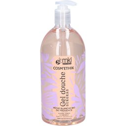 Gel douche surgras - Pêche blanche Bio