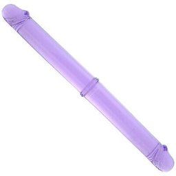 Double Penis Violet 30cm 1pc
