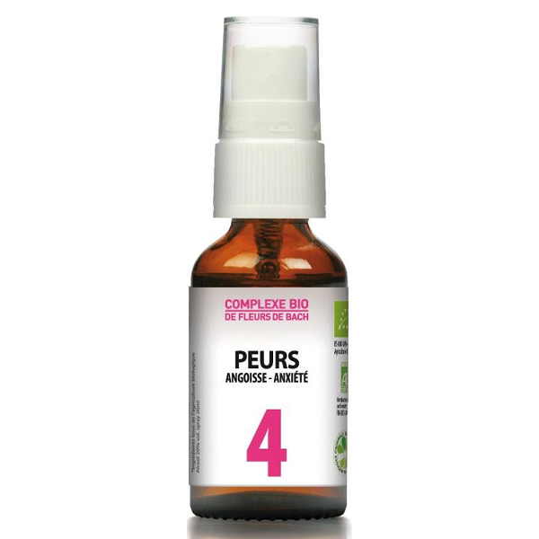 Complexe Fleurs de Bach N°4 Peur 20ml
