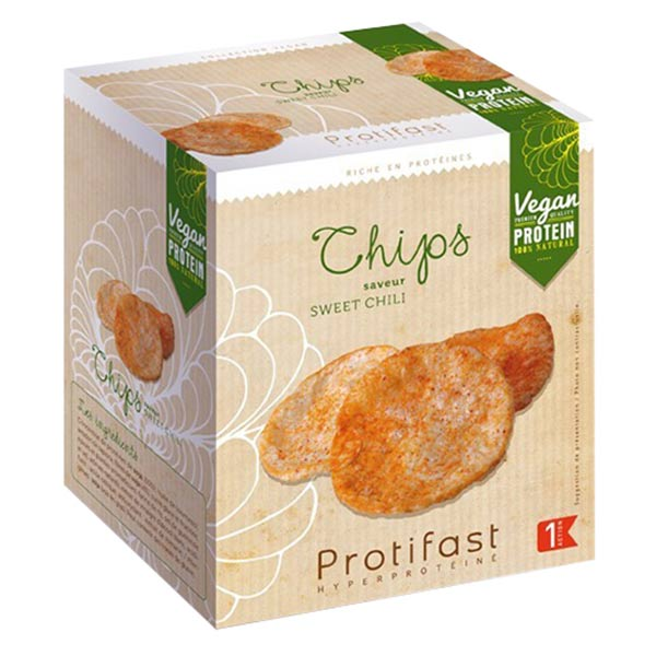 En-Cas Hyperprotéiné Chips Sweet Chili 2 sachets