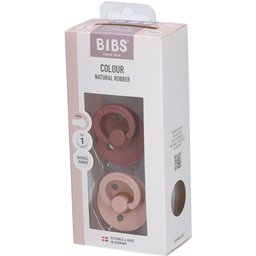 Bibs® Couleur Tétines Marmotte - Blush 0 - 6 mois Taille 1
