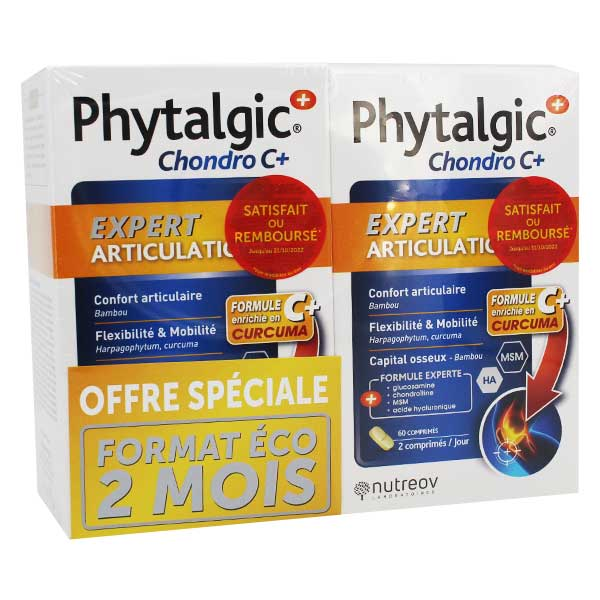 Physcience Phytalgic Chondro C+ Lot de 2 x 60 comprimés