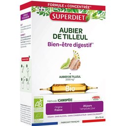 – Aubier DE Tilleul BIO 2000 MG – 20 ampoules de 10 ml