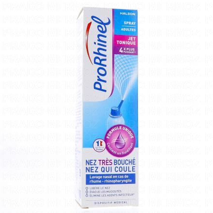 Spray adultes jet tonique pour lavage nasal spray 100ml
