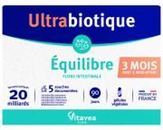 Ultrabiotique Équilibre Offre Promo 3 Mois - Boîte 90 Gélules