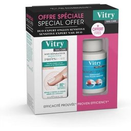 Coffret Duo Expert Ongles Soin Réparateur Pro'Expert 10ml + Dissolvant Extra Doux 75ml Offert