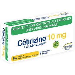 Cétirizine EG Labo Conseil
